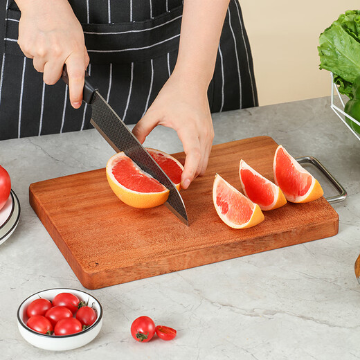 张小泉 乌檀木整木菜板加厚实木切菜板砧板 C53000100（30*20*2.2cm）