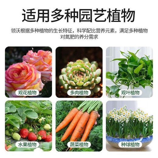 U.S. foreign urea quick-acting nitrogen fertilizer for vegetables, agricultural crops and flowers, household potted general-purpose flower fertilizer 20Jin Jin equals 0.5kg urea