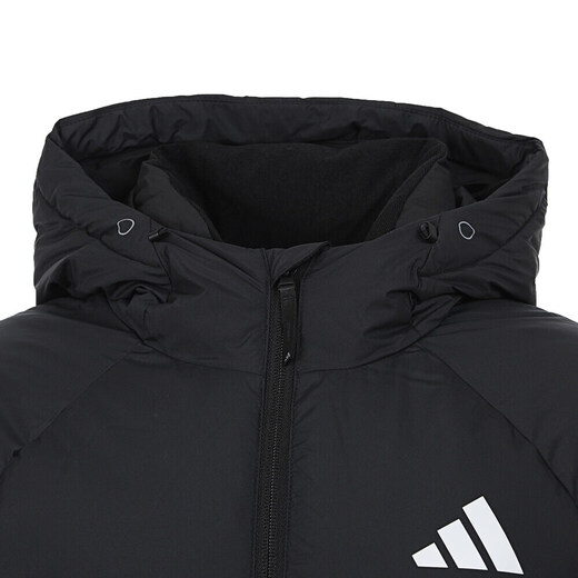 Adidas adidas Frauen Winter Long Duck Down 600 Puff Black Kapuze Down Jacke jg3855 xl