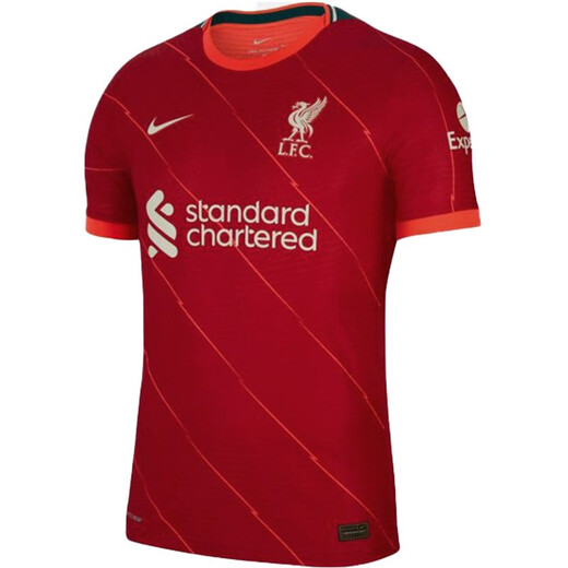 Nike 21/22 saison Liverpool Home Player / Fan's Edition à manches courtes T-shirt Jacket Football Suit DB2533 Version du joueur Red DB2533-688 M
