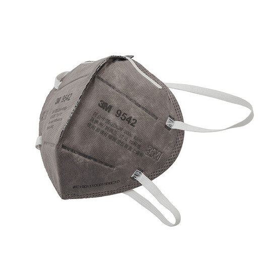 3M9542 activated carbon mask KN95 protective industrial dust and odor head-mounted independent pack 25 pieces/box