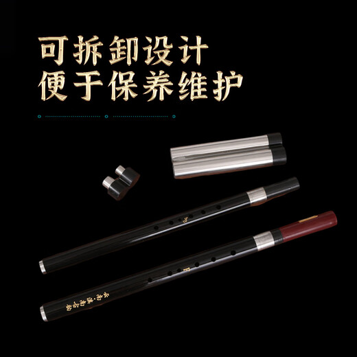 滇南古韵横吹双管巴乌演奏型乐器C+G降B+F调成人儿童小朋友专用滇南古韵 红木双管巴乌C+G调