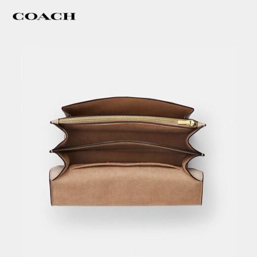 蔻驰（COACH）奢侈品女包百搭风琴包单肩斜挎包CY678【品牌授权】520送女友礼物