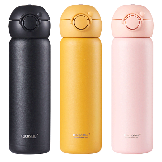 YouGuan Xinli thermal cup masculin and women pinjiajiapin thermal pot logo grande capacité business thé portable 350 ml nouveau 450 ml xinli 3527 (blanc) coiffé à vis droite à vis