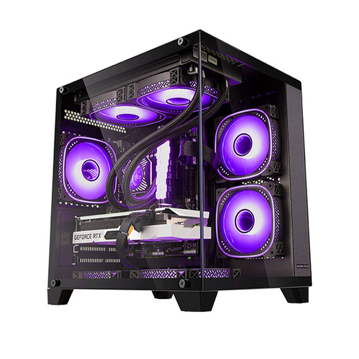 GIGABYTE Core 12600KF host RTX4060/5050/5060Ti 16G assembled computer gaming desktop host design rendering DIY complete machine configuration four 12600KF丨RTX4060Ti