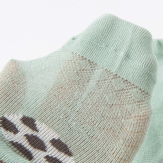 David BELLA (DAVE/BELLA) [Two pairs] Children's clothing, fashionable lace children's socks, girls' short socks, new summer boys' baby socks, gray-green group DBX16787 11CM (recommended foot length 12-14cm)