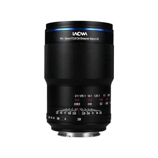 LAOWA 58mm F2.8 mirrorless full-frame macro lens Canon RF mount