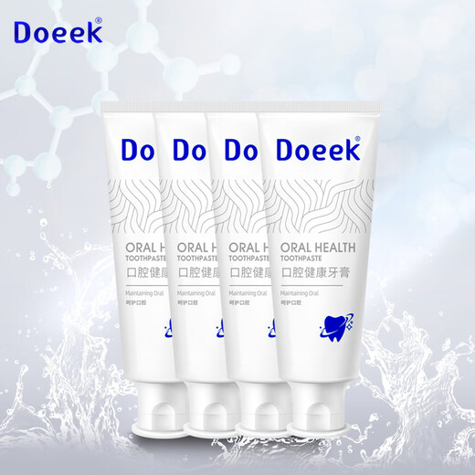 Doeek先多doeek牙膏 清新口气官doeek益生菌方牙膏舰旗店生业doeek牙膏 1支体验装