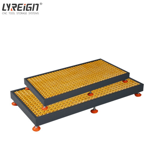 LYREIGN(瑞格)CNC加工中心数控机床脚踏板脚垫防滑耐油格栅板车间站台 1050*450*130-160mm可调