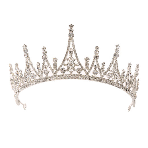 Fang Beiyi Crown Tiara Princess Girls 18th Birthday Birthday Tiara Best Friend Gift Bride Wedding Crown HG-02 Crown-Gold Gift Box + Raffia + Warm