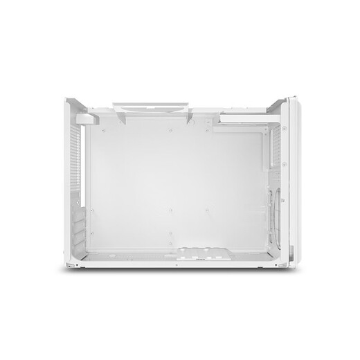 动力火车（PowerTrain）未知玩家P40白色MATX机箱台式电脑立式桌面便携式手提主机外壳 网孔透气 显卡限长350MM	