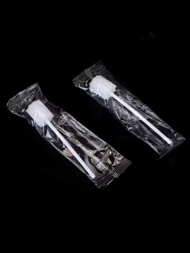 华越卧床老人病人一次性口腔护理医用海棉棒消毒刷清洁棒刷牙棒成 3包(30支)独立包装