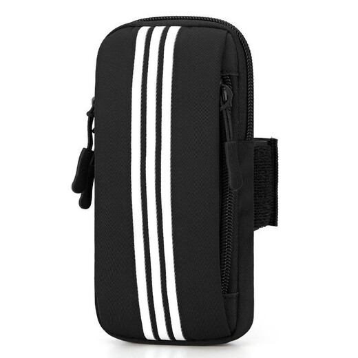 Sinovan sports running mobile phone arm bag for men and women fitness marathon outdoor running equipment arm bag mobile phone carrying artifact black X3015