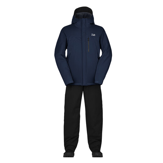 达亿瓦（DAIWA）秋冬DW-3523 防寒套装防风冬装钓鱼服户外防雨外套 黑色 L