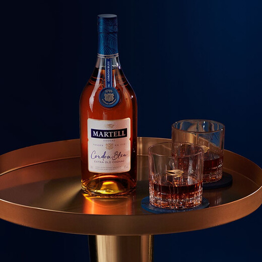 Martell Blue Belt Xo Grade Cognac Wine importé en France Meilleurs cadeaux Bleu Blee 1500ml 1 bouteille