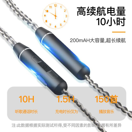 AcroLINK is suitable for Senhai IE80S Sony n5005 Shure mmcx wireless Bluetooth headset upgrade cable with micro-wire control upgrade cable mmcx/Sony/Xielantu/Shuer846/535