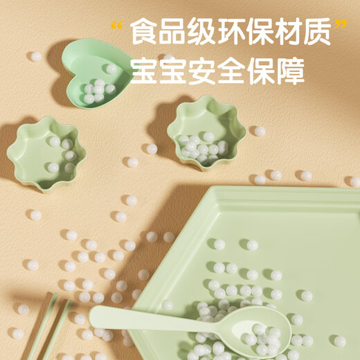 【304食品级真煮材质】欣格迷你厨房真煮全套装做饭小厨具过家家男女孩玩具真实煮饭可吃6-10岁28件套绿色
