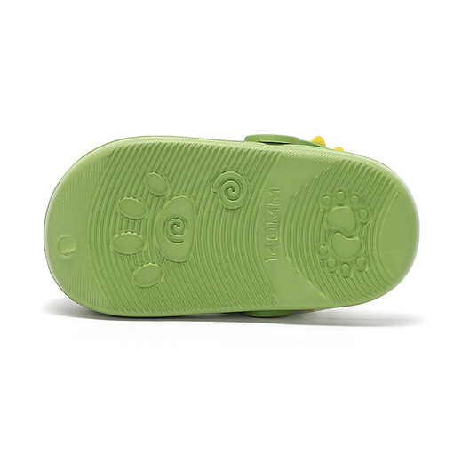 B.Duck Little Duck Chaussures pour enfants pour enfants Slippers Boys Boys Breathable Choes Chaussures Filles Chaussures de maison mignonnes 0954 vert 22