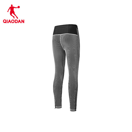 Jordan Feiying sweatpants men's running pants men's breathable elastic quick-drying track and field marathon compression tight semi-elastic pants black/shark gray/Jordan white L