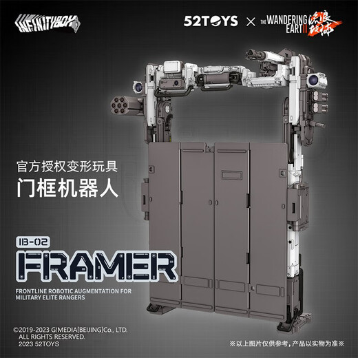 52TOYS 万能匣 流浪地球2 智能量子计算机 MOSS 变形玩具 门框机器人 IB-02