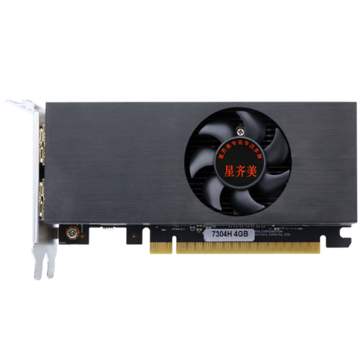 
Xingqimei 750/1050/1650 with EDID lock screen 4-screen graphics card native interface stock trading projection splicing monitoring can be used for small chassis 730 4G