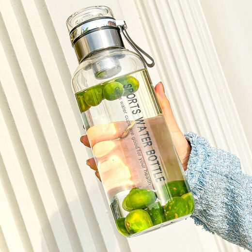 Xiongwochi Deutschland Tonnen Tona Tasse resistent gegen Hochtemperatur -Tee -Wasser -Trennung mit Tee Silo große Kapazität Verdickte hohe Borosilikat 2024 neues Modell Hauptbildmodell 1050 ml