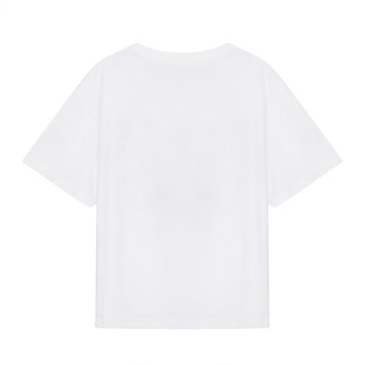 
Kenzo Takada (KENZO) Girls White Cotton Tiger Embroidered Round Neck Short Sleeve T-shirt K15620 10P 8A Gift