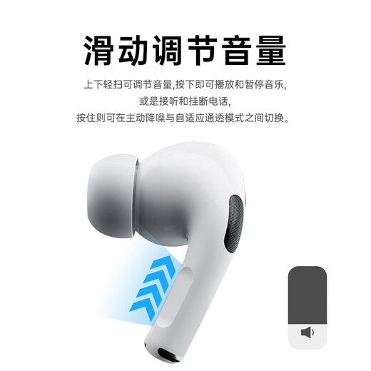 Microkia [Huaqiangbei Pro6 Top-End Version Ultra] Apple Bluetooth-гарнитура беспроводной с экраном Air Active Superment Crement, подходящим для iPhone15/14/13/12 вкладыша iOS пятого поколения. Оригинальное полное обновление функции [Новое в июле] Smart Touch Screen + Space Audio Centroly + позиционирование и переименование