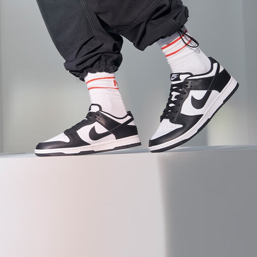 
Nike (NIKE) official men's shoes and women's shoes Dunk Low Retro classic black and white panda shoes low top sneakers DD1391-100 Men's 41