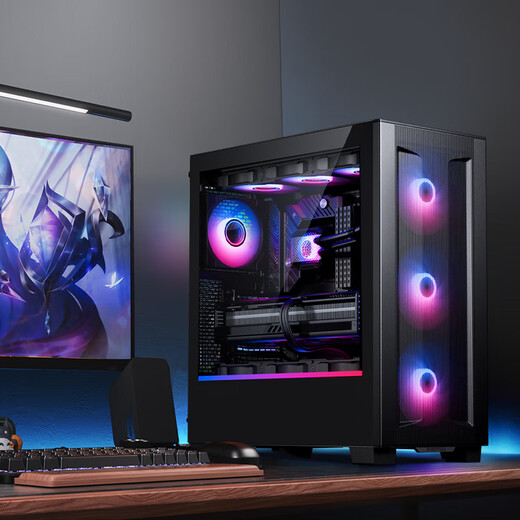 PHANTEKS追风者XT523黑Ultra玻璃侧透ATX主板台式电脑水冷风扇机箱(网孔面板/10风扇位/Type-C Gen2/5080)