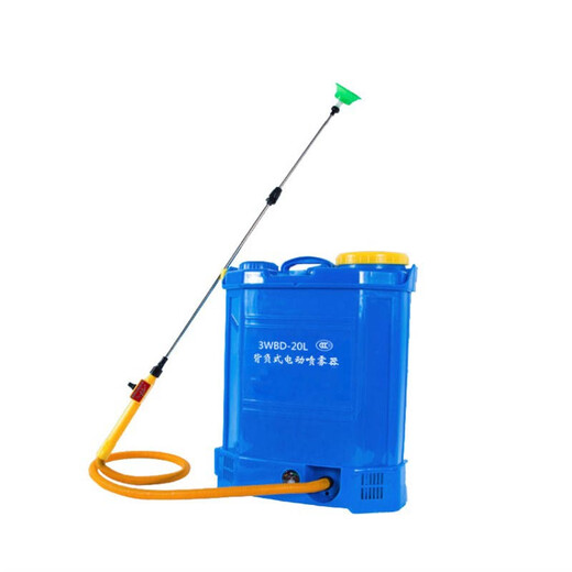 Electric sprayer agricultural sprayer lithium battery high-pressure disinfection sprayer backpack charging sprayer sprayer 18 liters body speed adjustment double switch 8A lithium battery top
