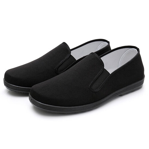 Alte Peking-Stoffschuhe, die die atmungsaktiv