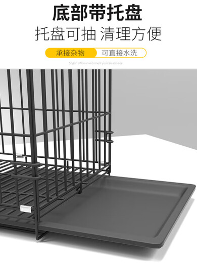 Yuhualuo Chicken Cage Household Small Large Extra Large Chicken Cage Automatic Manure Cleaning Duck Goose Poultry Folding Breeding Cage Chicken Coop Bold Silver (Package 1) 52*35*42cm Raise 1