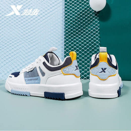 Xtep shoes men's spring and summer mesh breathable sports shoes men's 2025 lightweight wear-resistant non-slip student versatile casual shoes Milan-mesh breathable [Shop Manager's recommendation] 42