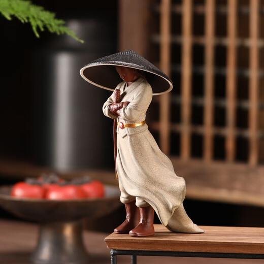 Stars Are Full Creative Purple Clay Tea Pet Ornaments Xia Ke Ceramic Tea Filter Tea Strainer Tea Divider Kung Fu Tea Set Tea Ceremony Accessories Tea Play Jianghu Xia Ke Zisha Original Color Model + Tea Strainer