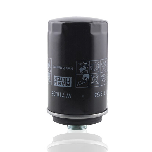 曼牌（MANNFILTER）W719/53机油格滤芯 机油格适用大众迈特威凯路威