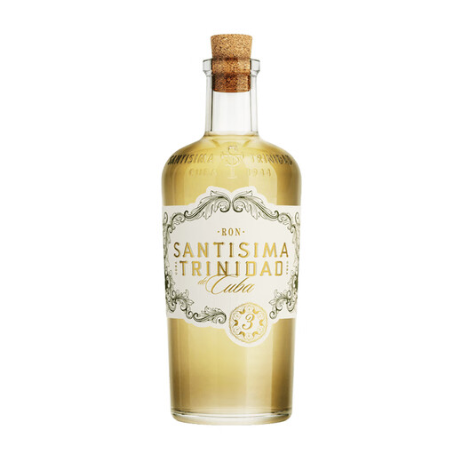 San Trinidad Rum importiert in Spanien Kubaner Spezialität Rum Fremdwein Rum Backen Mojito Getränkebasis Wein San Trinidad 3 Jahre Rum 700 ml 1 Flasche