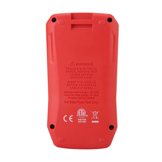 Uni-T Industrial Products UT673PV фотоэлектрический модуль Максимальный тестирование силового тестера Солнечное пиковое напряжение.