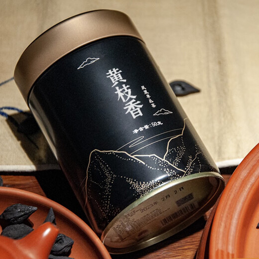 
Tianchi 1392 tea leaves, Phoenix Gaoshan Single Crane Tea, Huangzhixiang Organic Single Cluster Oolong Tea, Colorful Canned 50g