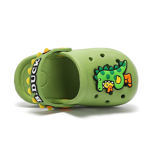 B.Duck Little Duck Chaussures pour enfants pour enfants Slippers Boys Boys Breathable Choes Chaussures Filles Chaussures de maison mignonnes 0954 vert 22