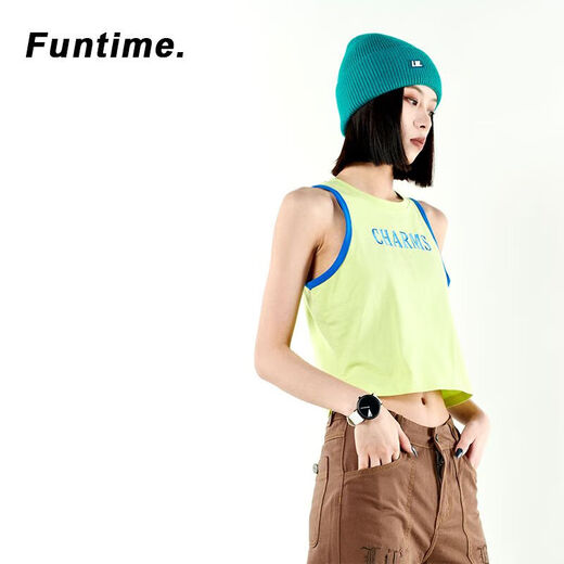 funtime手表创意潮流个性情侣初高中学生手表男女款防水 f9859清晰绿