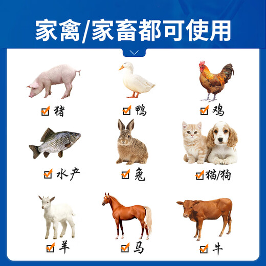 Zhonglong Shenli 70% Astragalus Polysaccharide Soluble Powder Veterinary Huang's Polysaccharide Antiviral Pig, Chicken and Poultry Medicine Cattle and Sheep Feed Additive 1 Bag