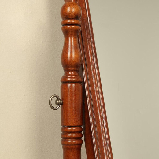 GrowDear (GrowDear) Mirador de aderezo espejo espejo de piso a techo Espejo de cuerpo completo Mirror americano Mirador de madera sólida Mezcla espejo espejo espejo tridimensional Mirador de cereza Mirror de aderezo