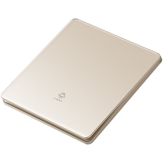 International Electrician Typ 86 Coco Custard Schalter aus gehärtetem Glas Hotel Creme Gold Matt Power Panel Wohnzimmer Wand Warmweiß Fünf-Loch-Schnelllade-USB-Buchse Creme Gold Fünf-Loch-Buchse