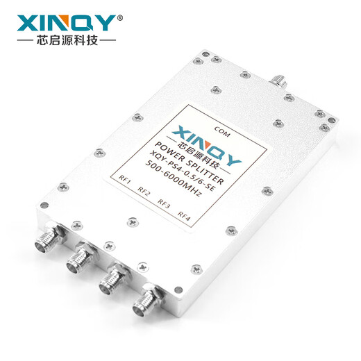 XINQY Xinqiyuan 0.5-6G microstrip power splitter SMA one-point four 500-6000MHz power splitter WIFI 5.8G PS4-0.5/6-SE
