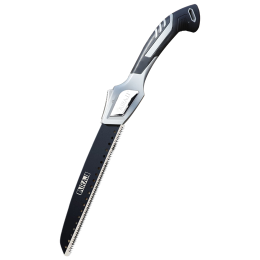 Tree saw hand saw woodworking fast folding saw wood artifact logging knife saw small 400mm SK5 high speed steel 3-sided precision grinding teeth + laser quenching +