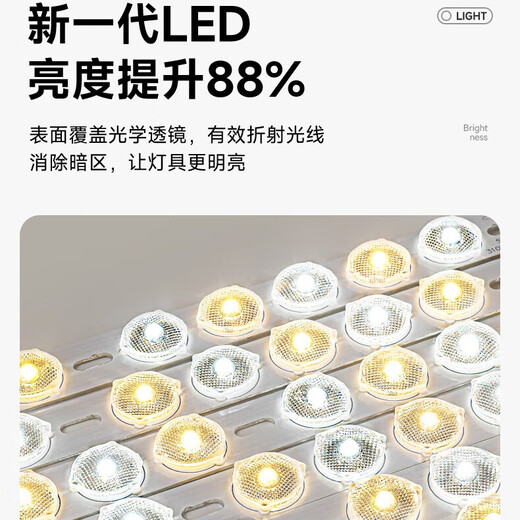 Jihuo ultra-thin and ultra-bright LED ceiling lamp, simple and modern master bedroom lamp, living room lamp, corridor, kitchen balcony lamp, white frame - diameter 30CM white light 24 watts