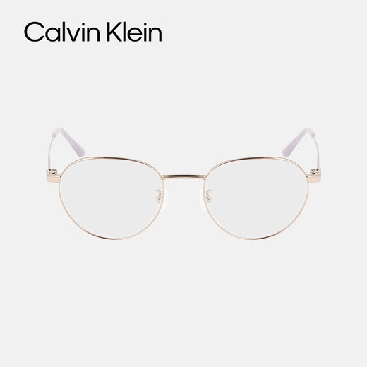 Calvin Klein【光学镜】CK眼镜架经典文艺圆形细框近视镜可配防蓝光CK23109LB 724
