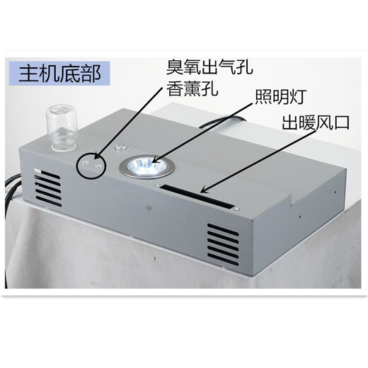 Zhifan Yisheng Déodorisant, stérilisant, séchage, chauffage, déshumidification et rasage d'encens Contrôle des appareils électriques électriques intelligents armoire de chaussures électroniques en cas de soins de soins multifonctionnels Anti-Mold et humidité 678 * 108 mm Taille du panneau + appliance électrique