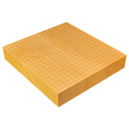 御圣熊须香榧木围棋盘套装棋子棋罐日本进口77-85mm送礼比赛9716/9719 【单购】9716 香榧独木围棋盘